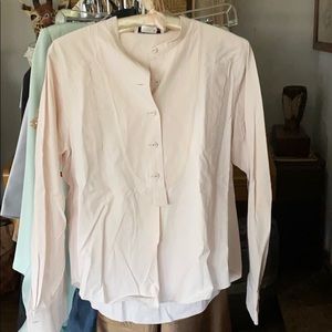 Chloe blouse. Baby pink